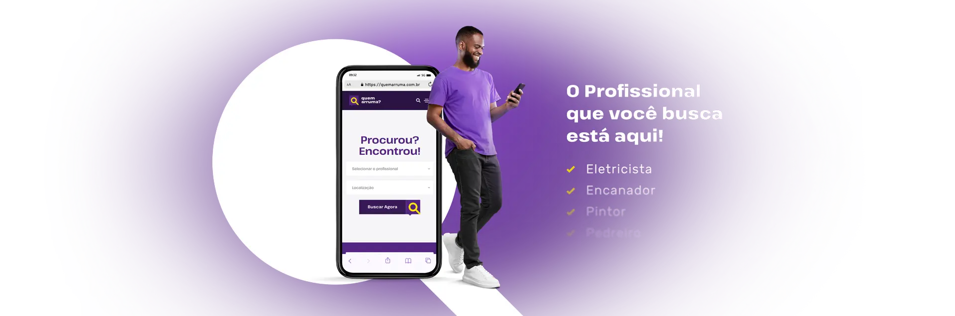 O profissional que você procura está aqui!